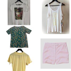 Womens sz M Lot Wilfred Uniqlo Ripcurl Babaton Gentlefawn Shorts Tee Dress Tank